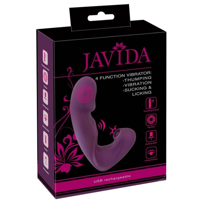 Javida 4 Functionele Vibrator Lila