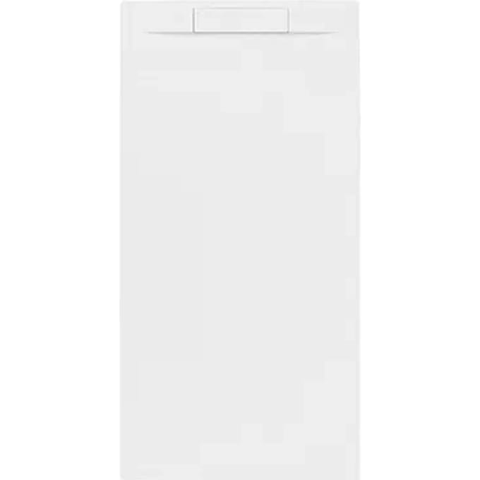 Allibert - Douchebak - Luna 160 X 80 Cm - Polybeton - Wit
