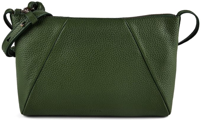 Fossil Willa Crossbody tas Leder 25.5 cm - Dames - mystic