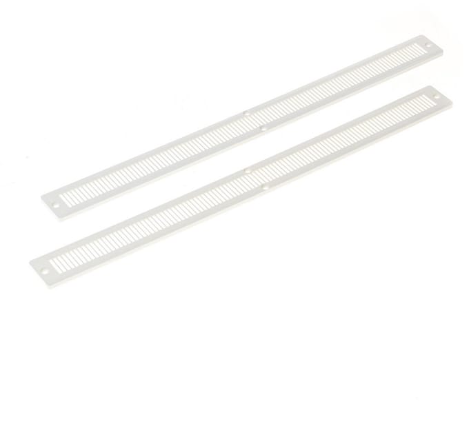 Ventilatierooster Fresh 12 wit compleet, 363x29x4mm (lxhxb)