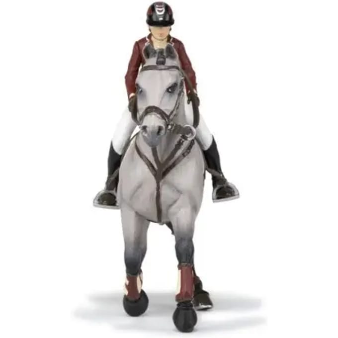Beeldje Papo Cheval de concours et sa cavalière