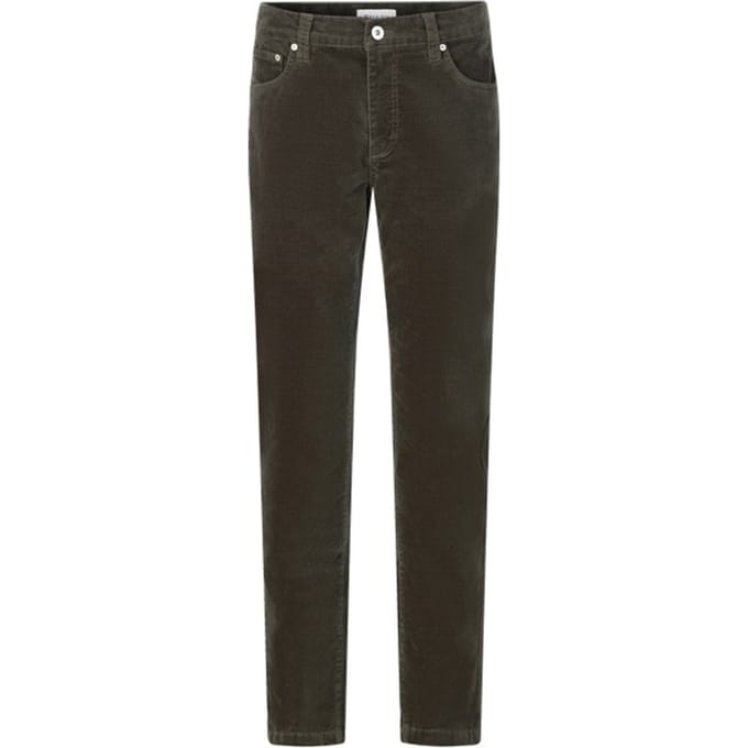 Babista herren Corduroy Broek - 31 - olijf - Plus Size