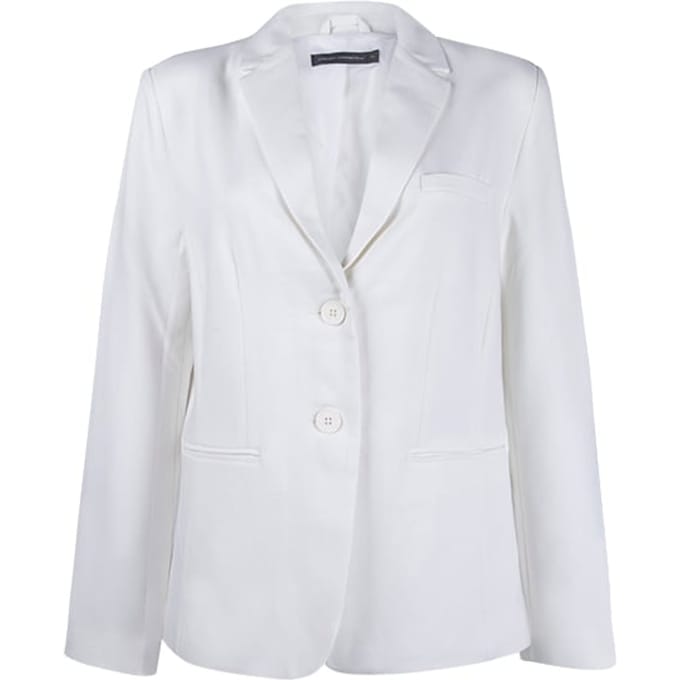 French Connection Tailored Sb Jacket Summer White Taglia: 8 | Blazers Outlet | Donna | Bianco