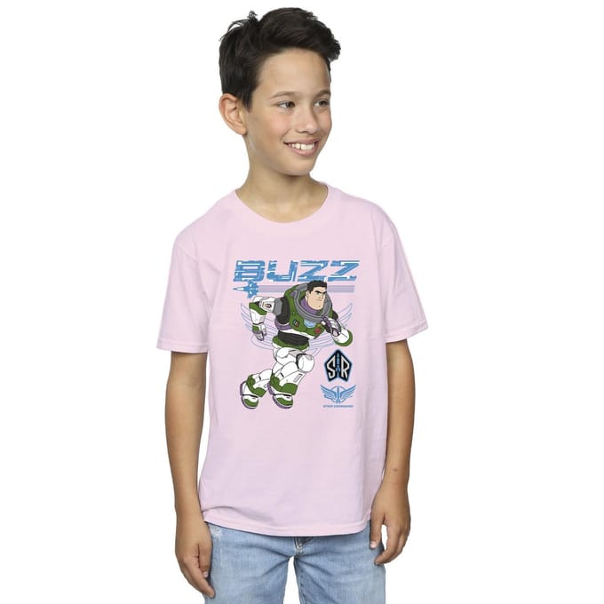 Disney Jongens Lightyear Buzz Run To Action T-Shirt (Baby Roze)