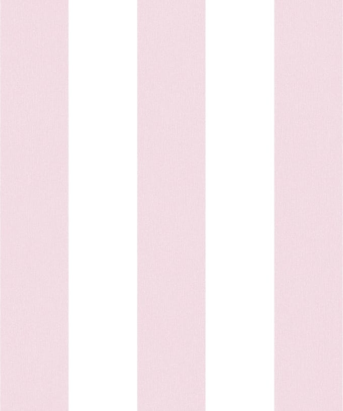Kinderbehang Profhome 381482-GU vliesbehang licht gestructureerd met kinder patroon mat roze wit 5,33 m2