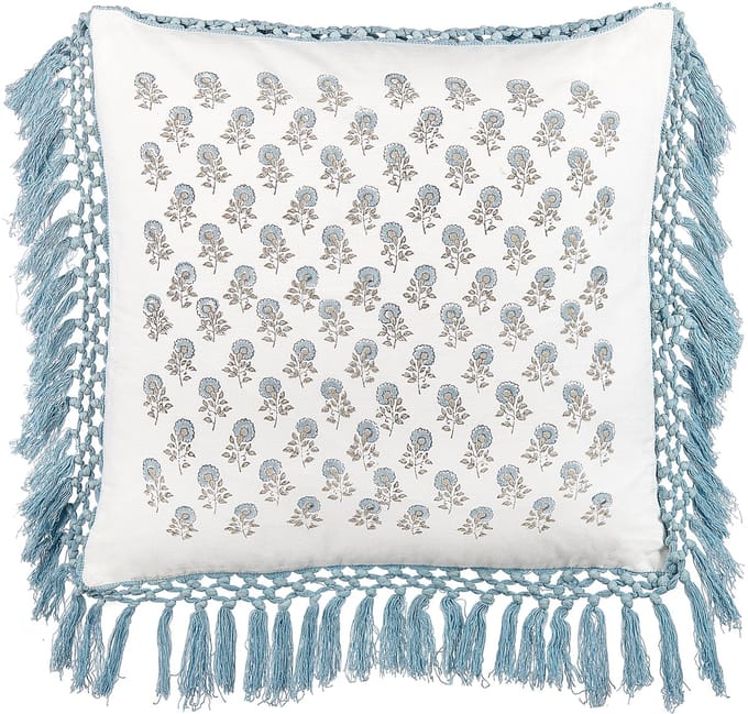 PALLIDA - Sierkussen - Wit - 45 x 45 cm - Katoen