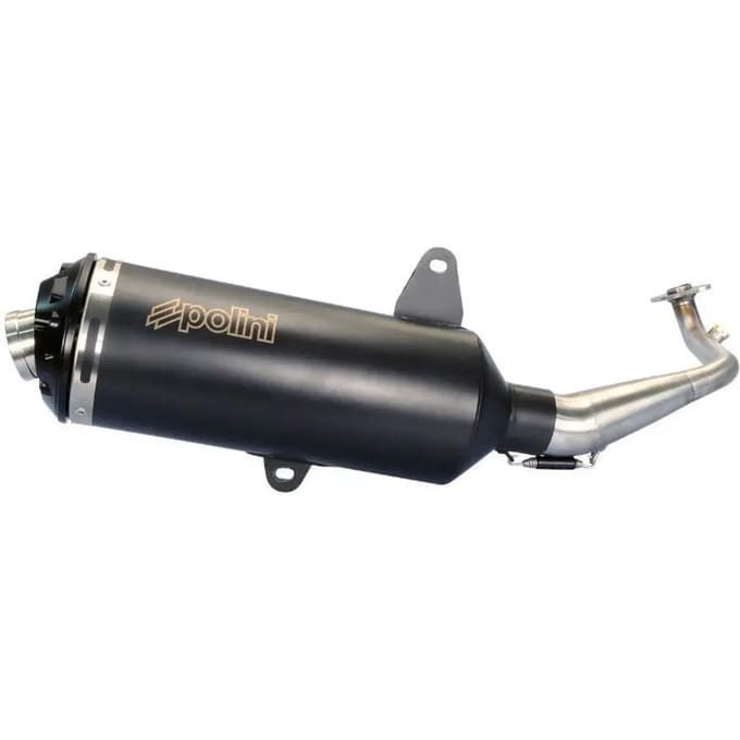 Pot d échappement Polini pour Scooter Sym 125 GTS 2006 à 2007 Noir / 190.0049 Neuf