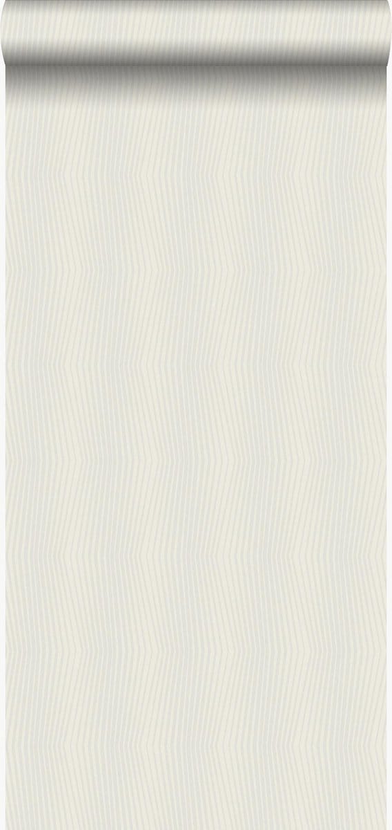 Origin Wallcoverings behang grafische print glanzend beige - 53 cm x 10.05 m - 347345