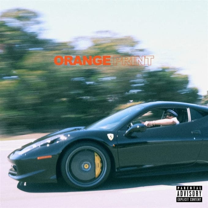 Larry June - Orange Print (CD) (Limited Edition)