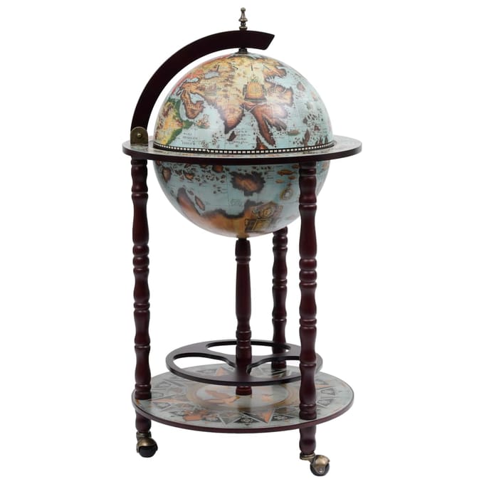 vidaXL - Globebar - eucalyptushout - blauw
