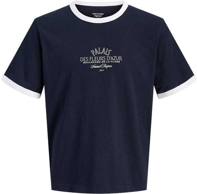JACK&JONES - JORMENTON RINGER VINTAGE TEE SS CN - Heren - T-shirts