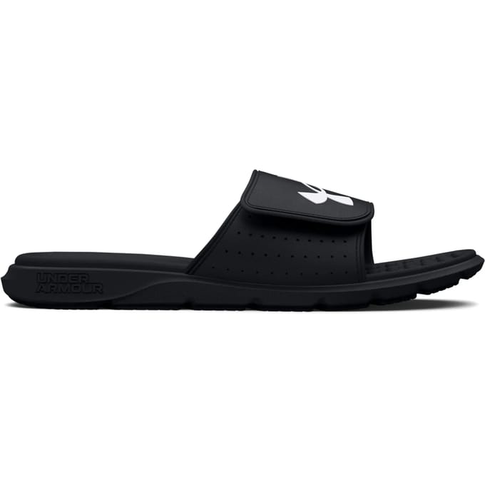 Under Armour Ignite 7 Slide Noir Baskets Homme Blanc 3026023-001 44 black