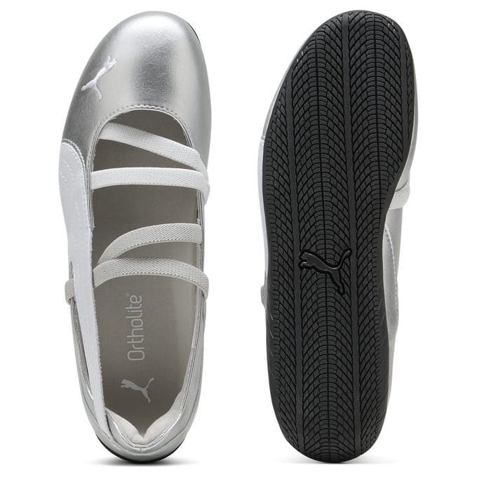Puma Speedcat Sneakers Dames - Zilver - Maat 36 - Suède