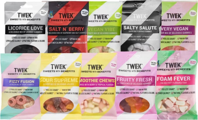 TWEEK | Mix Sweets With Benefits | Voordeelpakket | 10 stuks