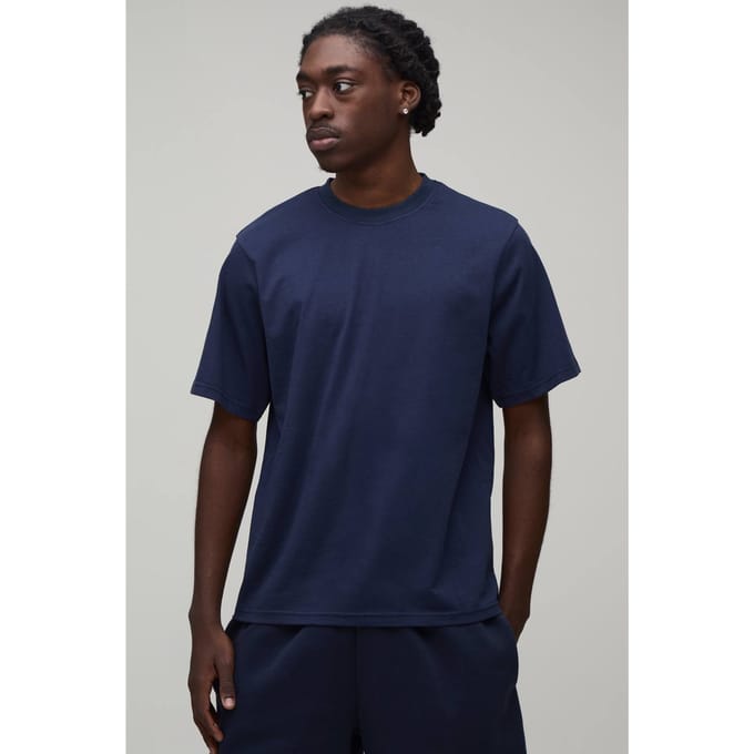 Essentieel Regular Fit T-shirt | Navy | Size Medium