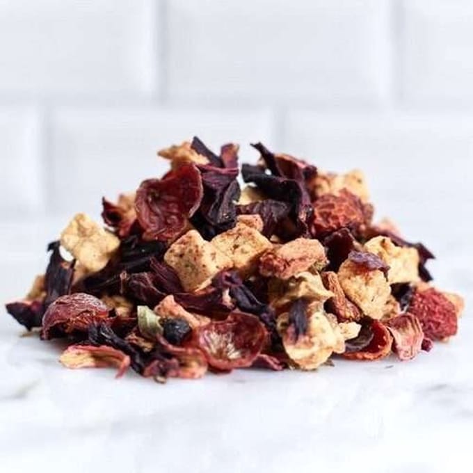 Redberry Garden – Kruidenthee | Hibiscus, Appel, Braambes, Aardbei | 450g