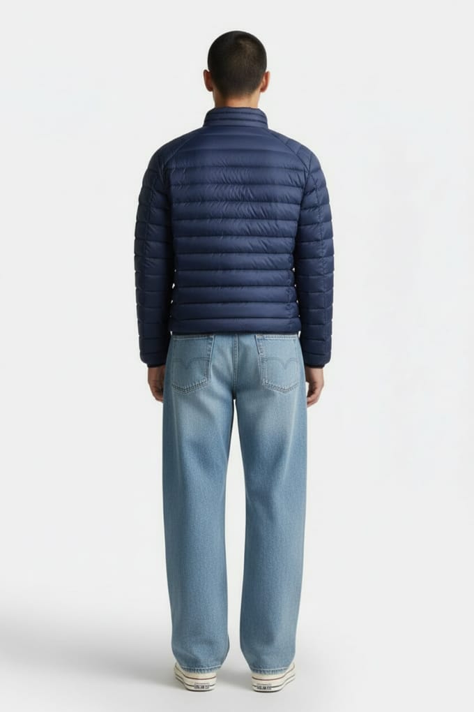 JOTT Bergen Jacket Blue Jeans / Army Taglia: M | Giacche leggere Outlet | Uomo | Blu