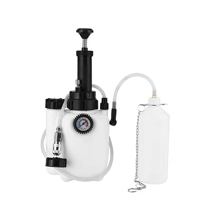 Outil de remplacement manuel d'huile de frein de voiture 3L, pompe à pression sous vide à cadran à Double échelle, système de remplissage d'huile multicolore