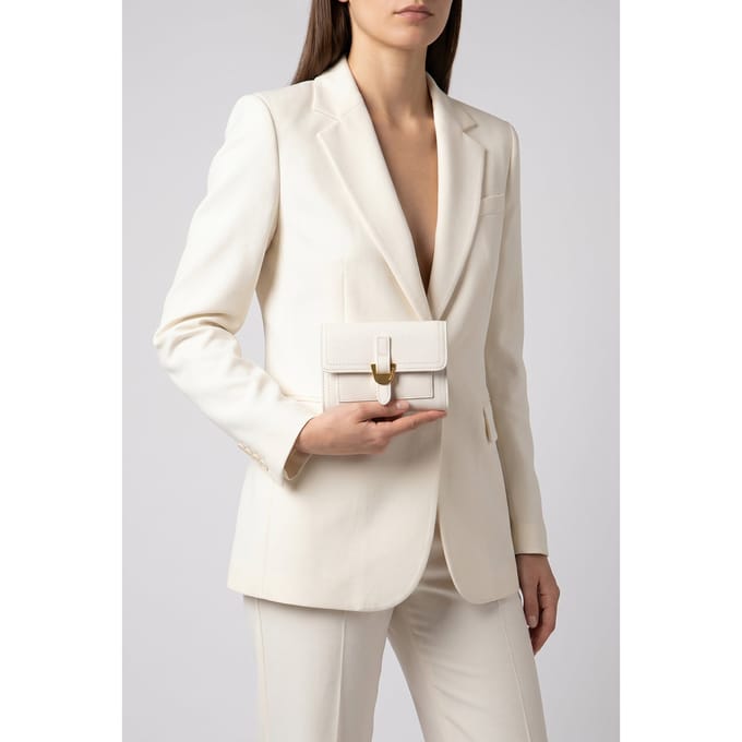 Coccinelle campus Blanco Taglia: OS | Pochette Outlet | Donna