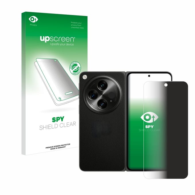 upscreen - privacy screenprotector voor OnePlus Open - Folie Beschermfolie Blauwlichtfilter