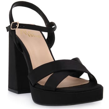 Sandalen met hakken ALMA EN PENA SATIN BLACK