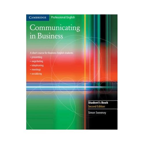 Communicating In Business Student's Book - Sweeney, Simon
