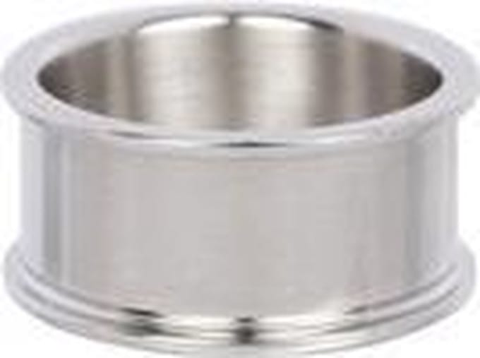 IXXXI Basisring zilverkleurig 10mm - maat 21