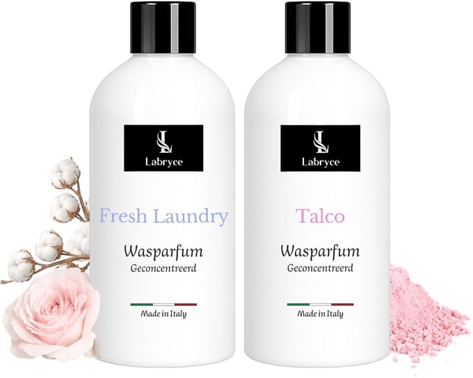Wasparfum Duo 2 x 250 ml Labryce - Fresh Laundry & Talco
