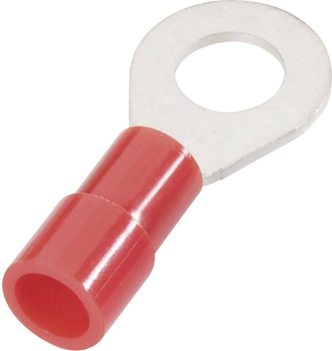 Ringkabelschoen M3 - 0.5-1.5mm² - Rood - 25 stuks