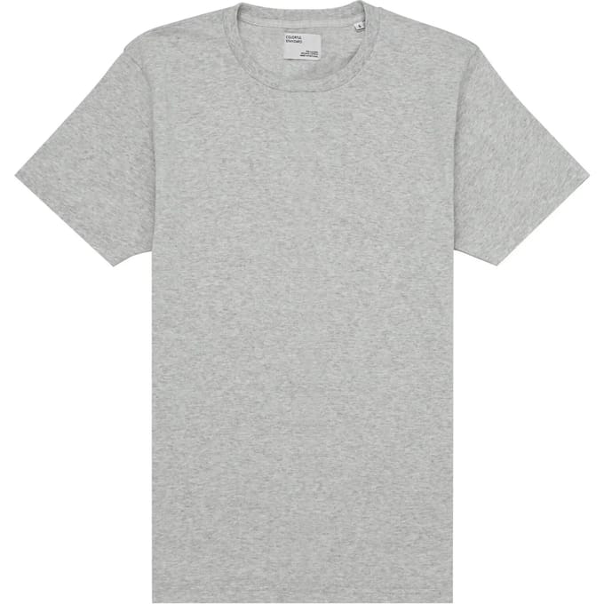 T-shirt Colorful Standard Classic Organic snow melange