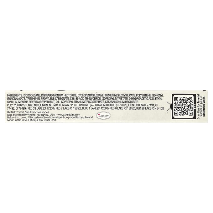 theBalm - Meet Matte Hughes : Matte Liquid Lipstick - 12 Colors Loyal - 7.4ml