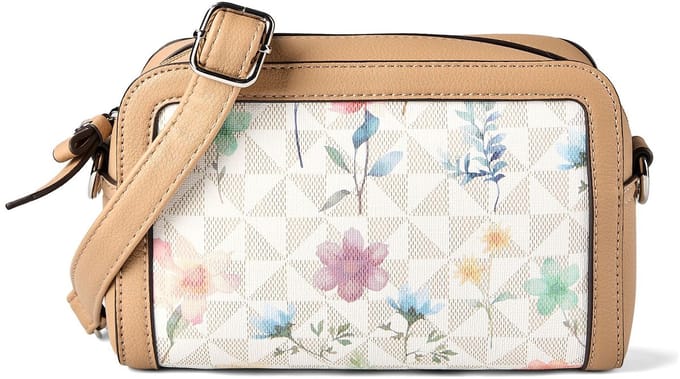 Gabor schoudertas Meria Flower Camera Bag Flower White veelkleurig