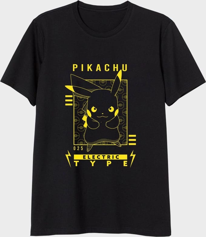Pokémon - Electric Pikachu T-shirt - Medium