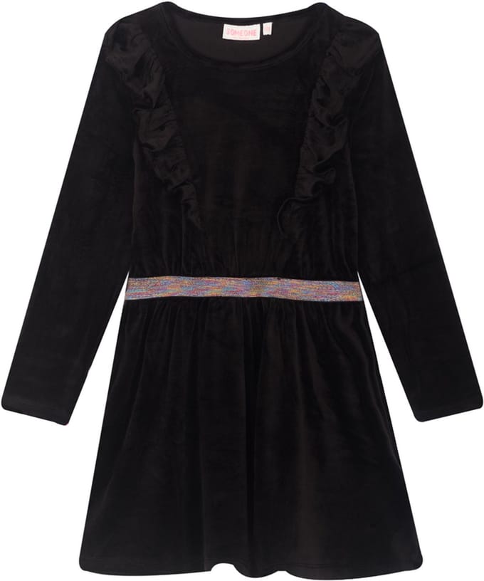 Someone BOLCOM-SG-52-A Meisjes Jurk - BLACK