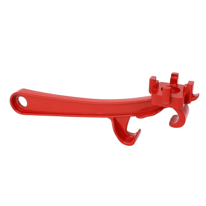 Emmeropener Waterdicht Multifunctioneel Gelegeerd Staal Drum Sleutel Emmerdekselopener red