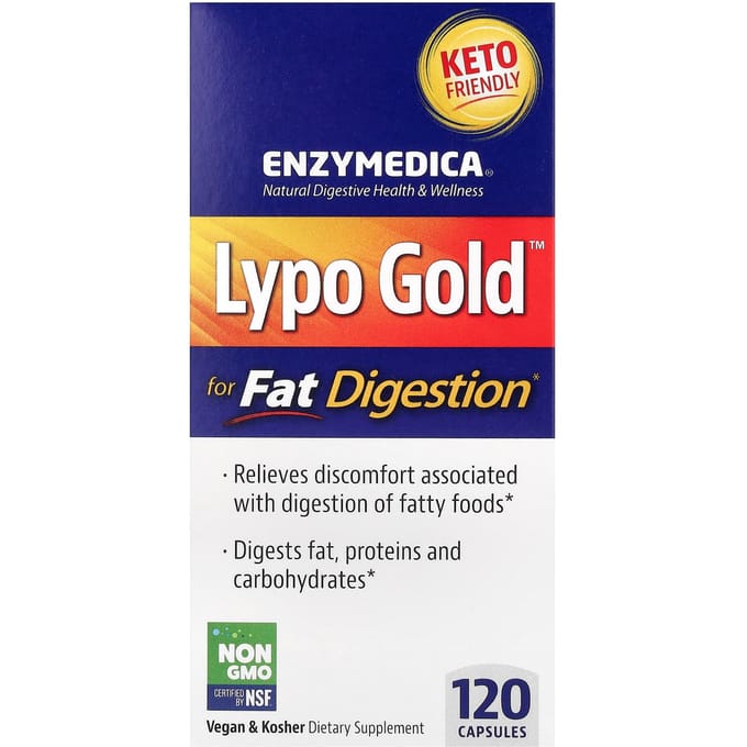Enzymedica - Lypo Gold - 120 capsules