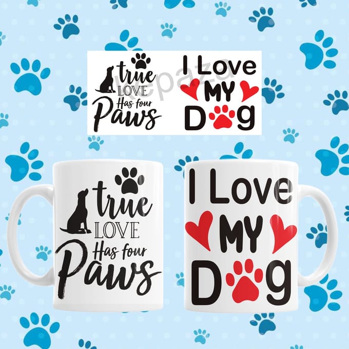 Mok True love has four paws (I Love my dog/s)