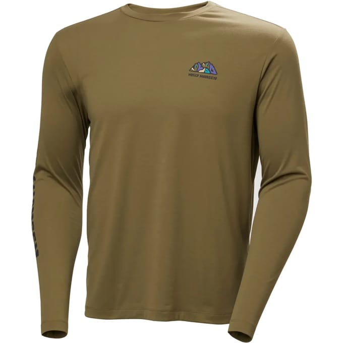 Jersey met lange mouwen Helly Hansen Skog Graphic