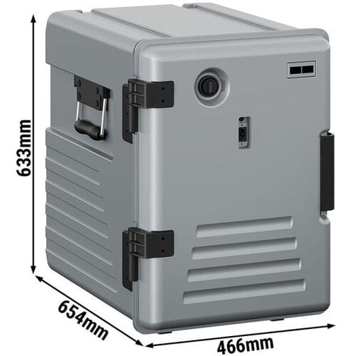GGM Gastro Thermobox - Frontlader - 83 Liter - beheizt - für 12x GN 1/1