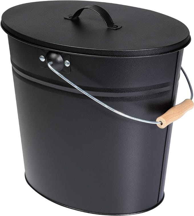 DailySupplies® Emmer Met Deksel – Asemmer – Kolenemmer
