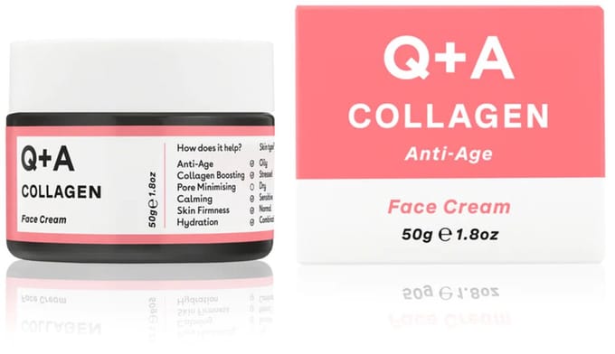Q+A - Collagen Dagcrème - 3 x 50 gr - Voordeelverpakking