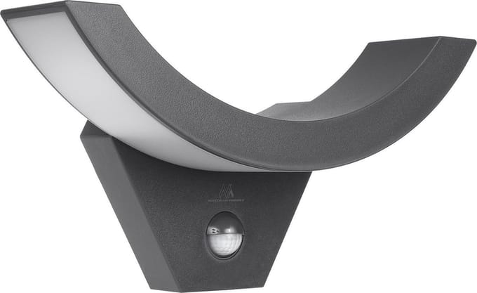 Maclean Energy / LED-lamp met infrarood bewegingssensor - GR 800lm -10W / IP54
