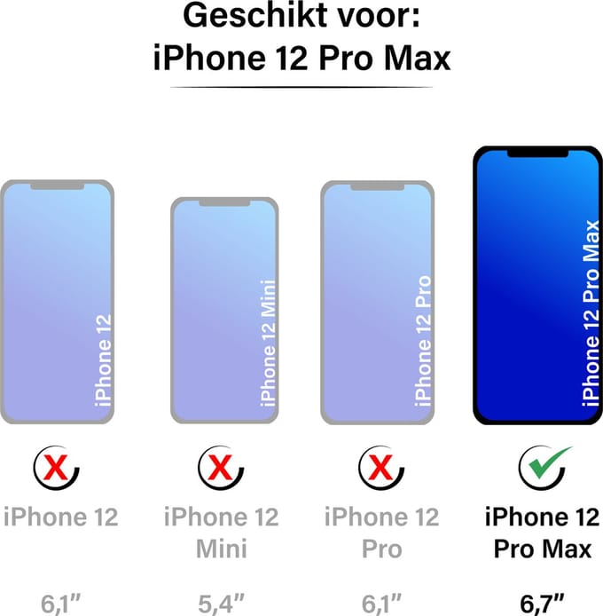 Hoesje geschikt voor iPhone 12 Pro Max - Backcover - Flexibel - Koord - TPU - Transparant