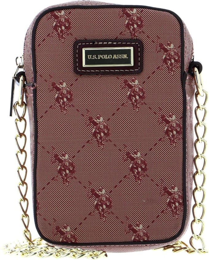 U.S. POLO ASSN. Schoudertas Hampton Mini Bag Wine Rood