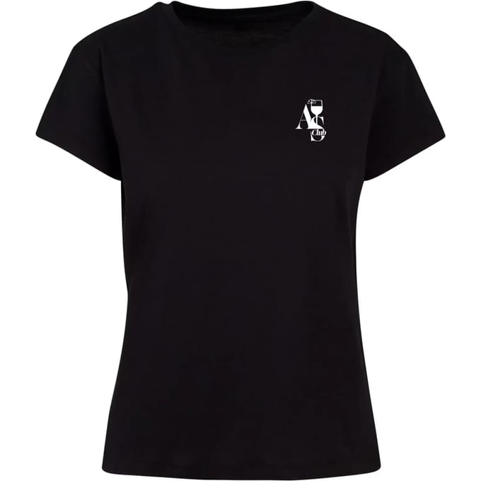 Merchcode - A S Club Box Dames Tshirt - M - Zwart