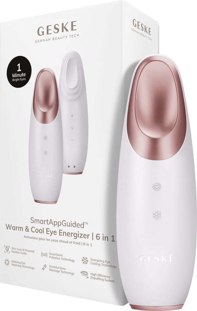 GESKE | SmartAppGuided™ Warm & Cool Eye Energizer | 6 in 1 | + gratis cosmetica