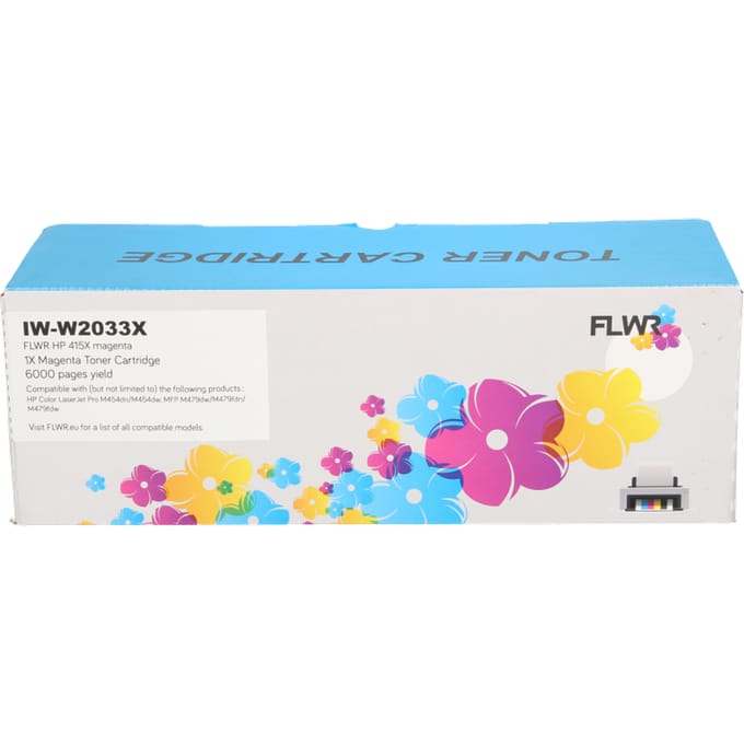 FLWR - Toners / HP 415X / magenta / Geschikt voor HP