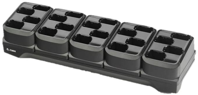 Zebra battery charging station, 20 slots