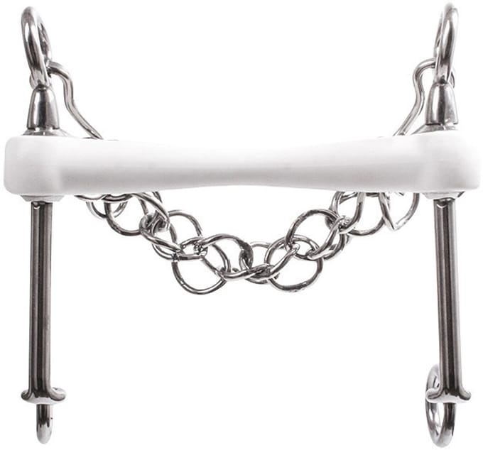 Trust Inno Sense-Stang Fixed-Flexi Soft - 7 cm 13,5 Wit/Zilver 15mm