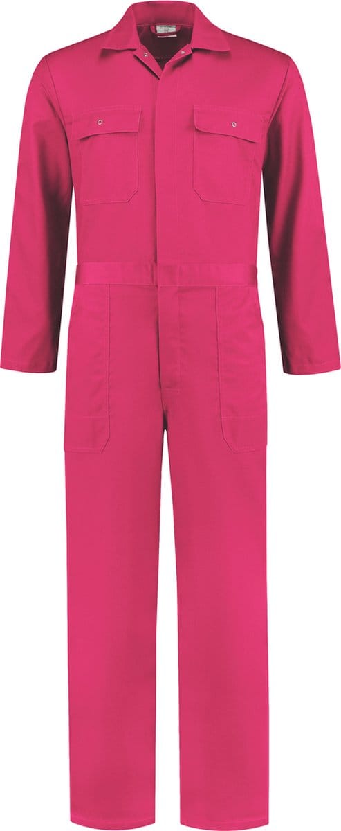 EM Workwear Overall pol/kat Fuchsia - Maat 48
